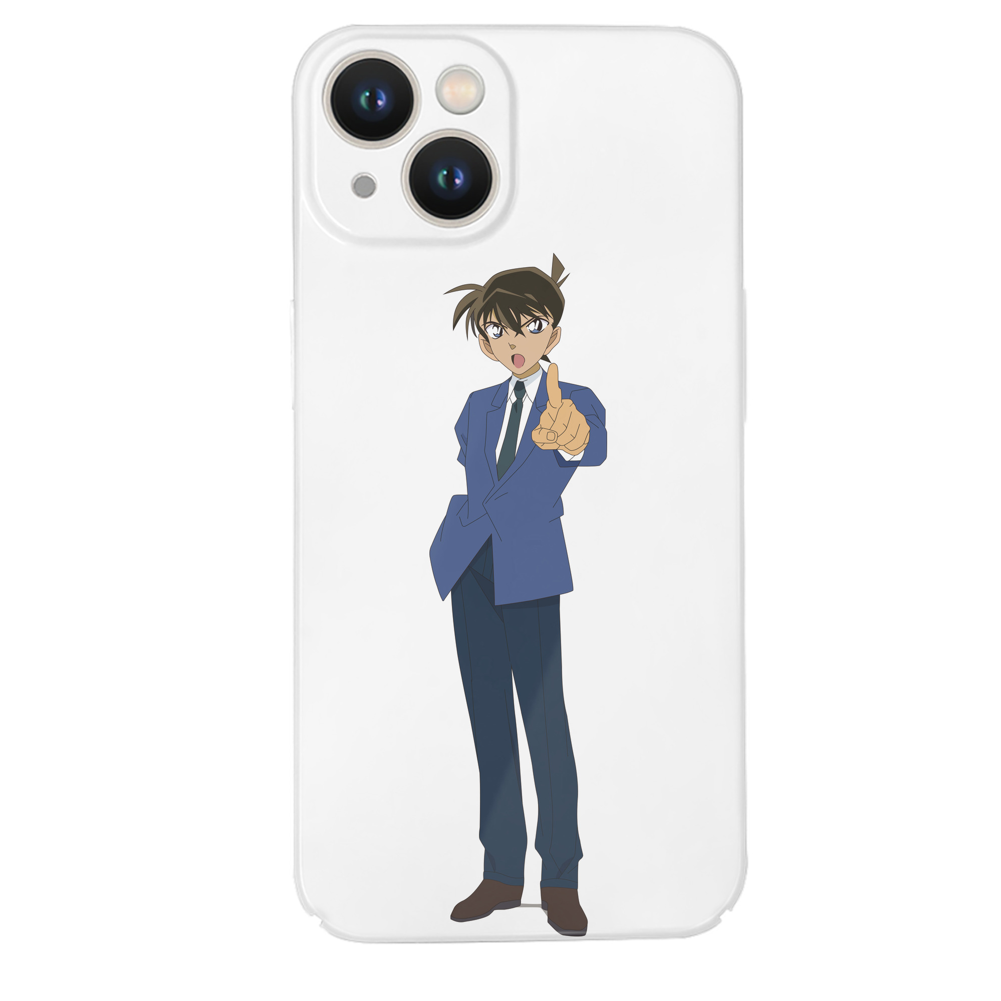 （画像用） 名探偵コナン 江戸川 コナン Detective Conan Conan Edogawa 【iPhone 14シリーズ対応】ハードケース